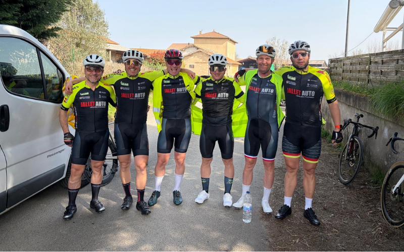Coureurs du Team Jallet Auto